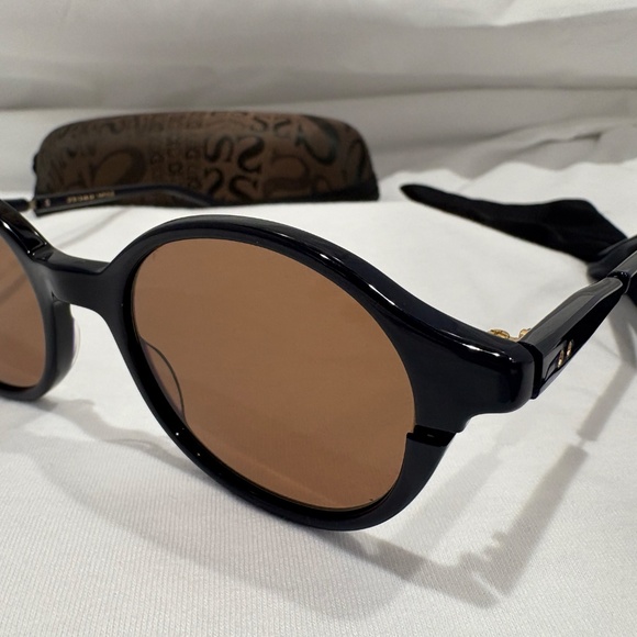 NEW! DITA SIGLO DTS113-02-NVY-GLD; Navy Gold w/Brown Lens; 100% Authentic main image 7